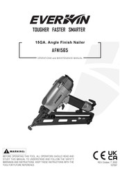Everwin AFN1565-CT Operation And Maintenance Manual