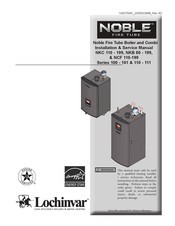 Lochinvar Noble 100 Series Installation & Service Manual