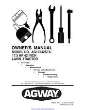 Southern States AG17542STA Owner's Manual