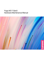 Lenovo Yoga AIO 7 Gen 3 Hardware Maintenance Manual