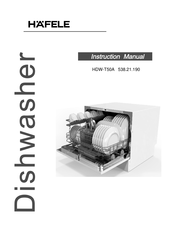 Häfele HDW-T50A Instruction Manual