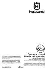 Husqvarna 96769610201 Operator's Manual