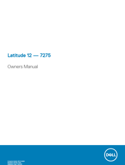 Dell Latitude 12-7275 Owner's Manual