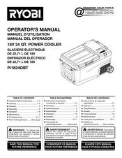 Ryobi Pi1824QBT Operator's Manual