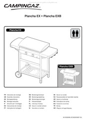 Campingaz Plancha EXB Assembly Instructions Manual