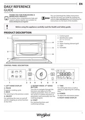 Whirlpool AMW770IX Daily Reference Manual