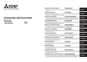 Mitsubishi Electric MS-GD80VB Operating Instructions Manual