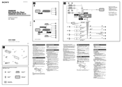 Sony CDX-V4800 Installation/Connections