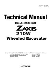 Hitachi ZAXIS 210W Technical Manual