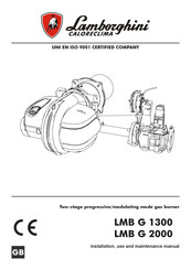 Lamborghini Caloreclima LMB G 2000 Instructions For Installation, Use And Maintenance Manual