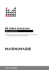 Magnimage LED-W2000 User Manual