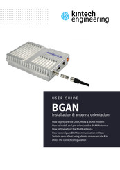 Kintech Engineering BGAN User Manual
