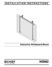 CHIEF WBM2 Installation Instructions Manual