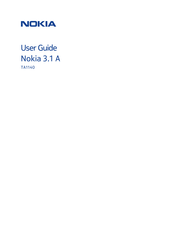 Nokia 3.1 A User Manual