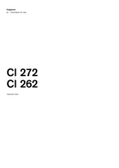 Gaggenau CI262115 Instructions For Use Manual