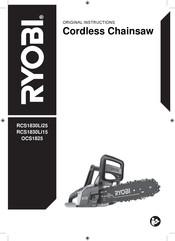 Ryobi RCS1830Li25 Original Instructions Manual