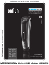 Braun BT 5090 BT 5070 Instructions Manual