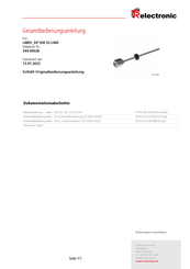TR-Electronic IO-Link LM S-34 Manual