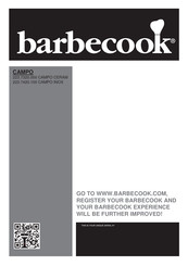 Barbecook CAMPO CERAM 223.7320.000 User Manual