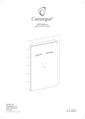 Camargue 28584870 Manual