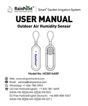 RainPoint HCS014ARF User Manual