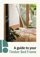 EVA king timber bed frame Manual