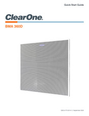 Clearone BMA 360D Quick Start Manual