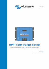 Victron energy 'BlueSolar charge MPPT 150/100' datasheet.