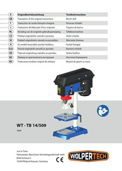 Wolpertech WT-TB 14/509 Instructions Manual