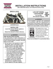 Empire LS40CBB Installation Instructions Manual