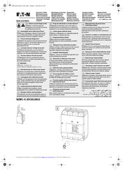 Eaton NZM1-4-XFI30U Instruction Leaflet
