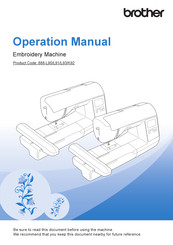 Brother 888-L90 Operation Manual