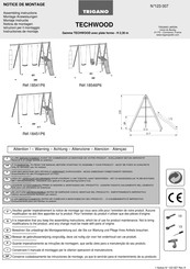 Trigano TECHWOOD 18541P6 Assembling Instructions