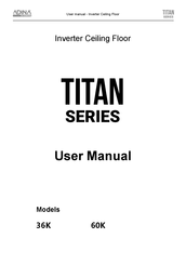 ADINA TITAN 60K User Manual