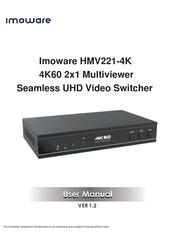 imoware HMV221-4K User Manual