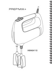 Moulinex PREP'MIX+ HM464110 Manual