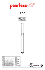 peerless-AV PLCM-2-UNL Instructions Manual