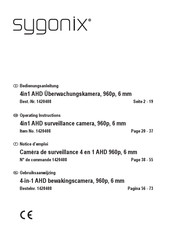 Sygonix 1420408 Operating Instructions Manual