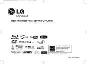 LG SB94WA-W Manual