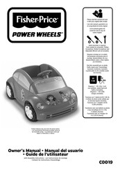 Fisher-Price POWER WHEELS CDD19 Owner's Manual