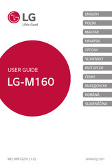 LG LG-M160 User Manual
