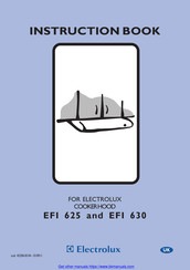 Electrolux EFI 630 Instruction Book
