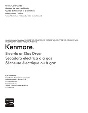 Kenmore 110.C67132 411 Series Use & Care Manual