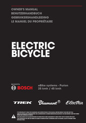 Bosch Active Line Plus BDU 350 Owner's Manual