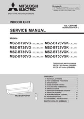 Mitsubishi Electric MSZ-BT25VGK Service Manual