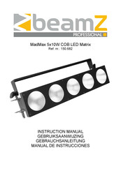 Beamz MadMax 5x10W COB LED Matrix Instruction Manual
