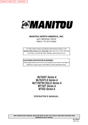 Manitou MLT629T Operator's Manual