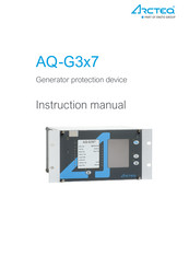 Arcteq AQ-G3 7 Series Instruction Manual