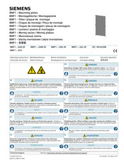 Siemens 8MF1-2AK.30 Series Operating Instructions Manual