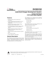 Texas Instruments DV2031S2 Manual